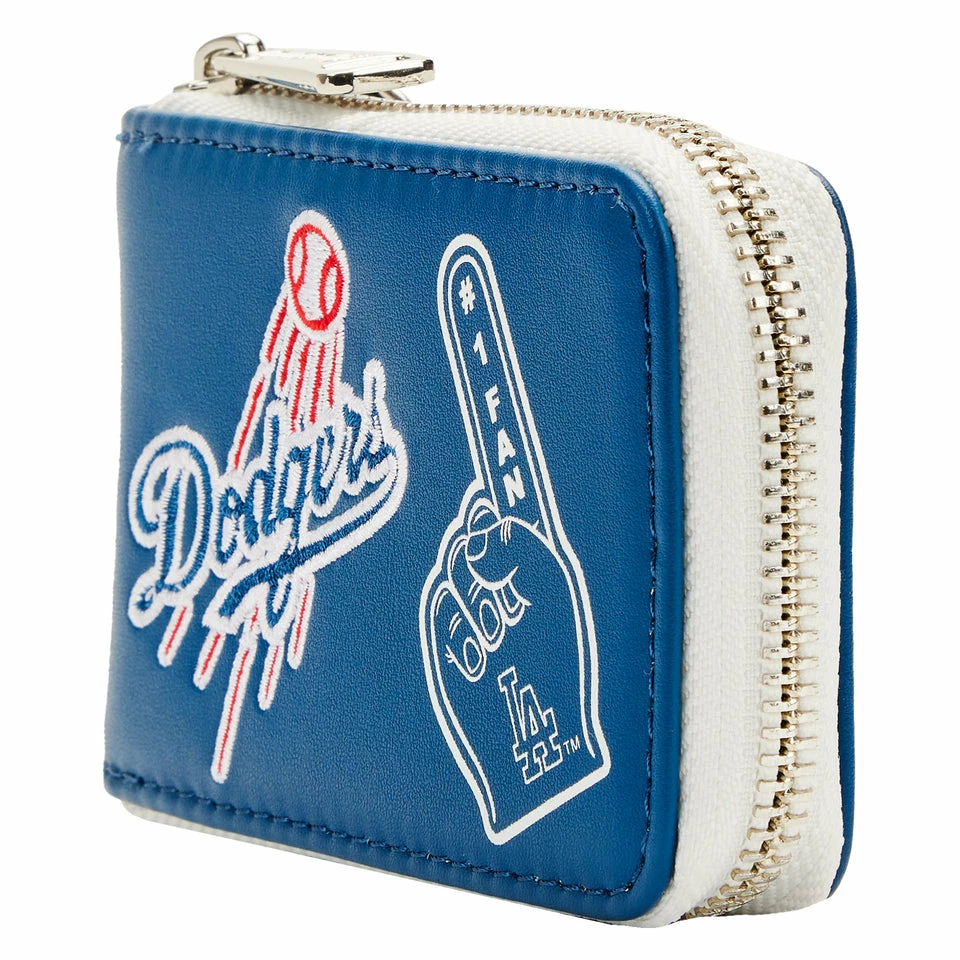 Loungefly MLB LA Dodgers Patches Accordion Wallet 3 Loungefly MLB LA Dodgers Patches Accordion Wallet
