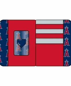 Loungefly MLB LA Angels Patches Zip Around Wallet