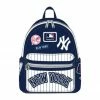 Loungefly MLB NY Yankees Patches Mini Backpack