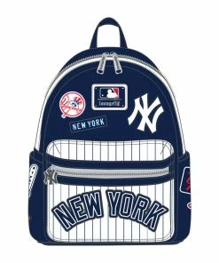 Loungefly MLB NY Yankees Patches Mini Backpack