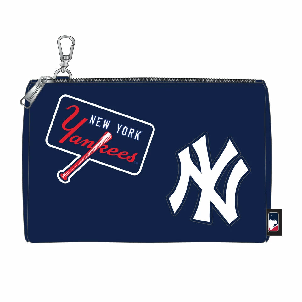 Loungefly MLB NY Yankees Stadium Crossbody Bag With Pouch 3 Loungefly MLB NY Yankees Stadium Crossbody Bag With Pouch