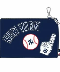 Loungefly MLB NY Yankees Stadium Crossbody Bag With Pouch 7 Loungefly MLB NY Yankees Stadium Crossbody Bag With Pouch