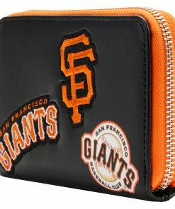 Loungefly MLB SF Giants Patches Zip Around Wallet
