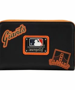 Loungefly MLB SF Giants Patches Zip Around Wallet