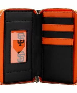 Loungefly MLB SF Giants Patches Zip Around Wallet