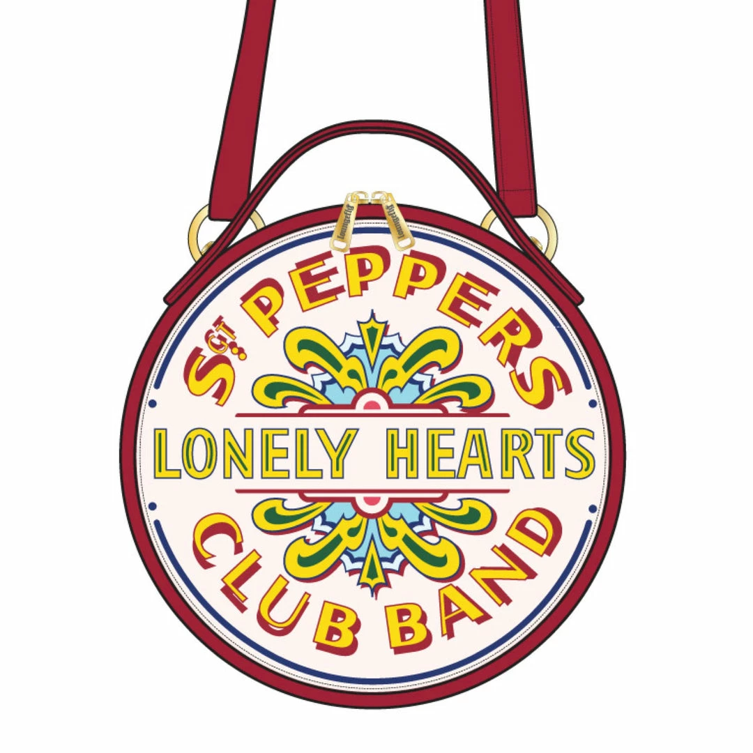 Loungefly The Beatles Sgt Peppers Drum Crossbody - PRE-ORDER 1 Loungefly The Beatles Sgt Peppers Drum Crossbody - PRE-ORDER