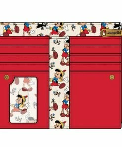 Loungefly Disney Pinocchio Peeking Flap Wallet