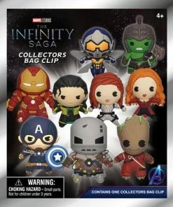 Monogram Bag Clips Marvel Infinity Saga Blind Bag Figural Bag Clip
