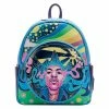 Loungefly Jimi Hendrix Psychedelic Landscape Mini Backpack