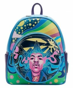 Loungefly Jimi Hendrix Psychedelic Landscape Mini Backpack
