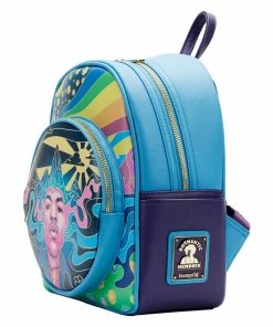 Loungefly Jimi Hendrix Psychedelic Landscape Mini Backpack