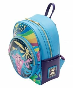 Loungefly Jimi Hendrix Psychedelic Landscape Mini Backpack