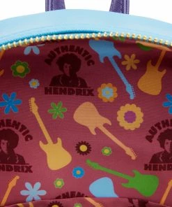 Loungefly Jimi Hendrix Psychedelic Landscape Mini Backpack