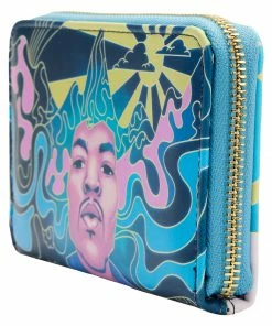Loungefly Jimi Hendrix Psychedelic Landscape Zip Around Wallet 7 Loungefly Jimi Hendrix Psychedelic Landscape Zip Around Wallet