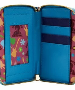 Loungefly Jimi Hendrix Psychedelic Landscape Zip Around Wallet 9 Loungefly Jimi Hendrix Psychedelic Landscape Zip Around Wallet