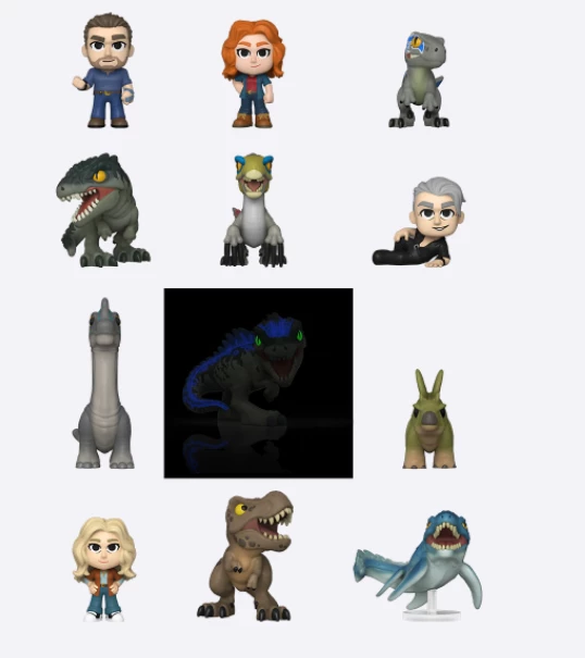 Funko JURASSIC WORLD DOMINION MYSTERY MINIS - PRE-ORDER 2 Funko JURASSIC WORLD DOMINION MYSTERY MINIS - PRE-ORDER