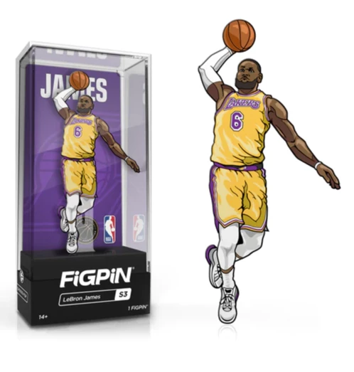 NBA LEBRON JAMES - FiGPiN 1 NBA LEBRON JAMES - FiGPiN