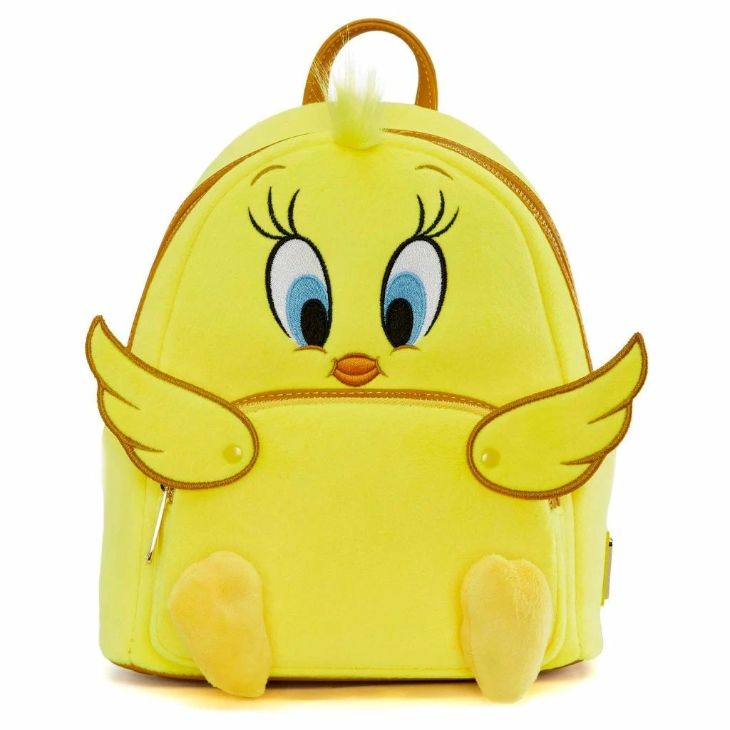 Loungefly Looney Tunes Tweety Plush Mini Backpack 1 Loungefly Looney Tunes Tweety Plush Mini Backpack