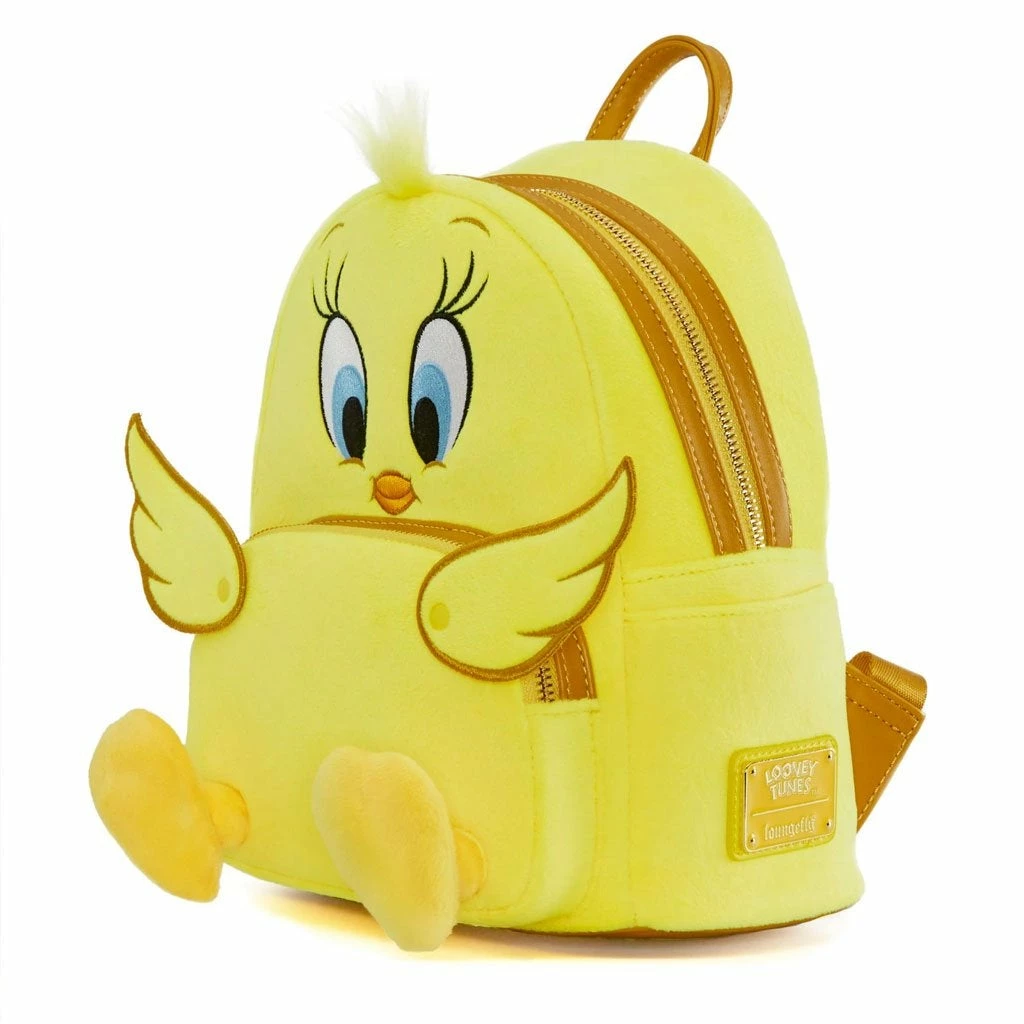 Loungefly Looney Tunes Tweety Plush Mini Backpack 4 Loungefly Looney Tunes Tweety Plush Mini Backpack