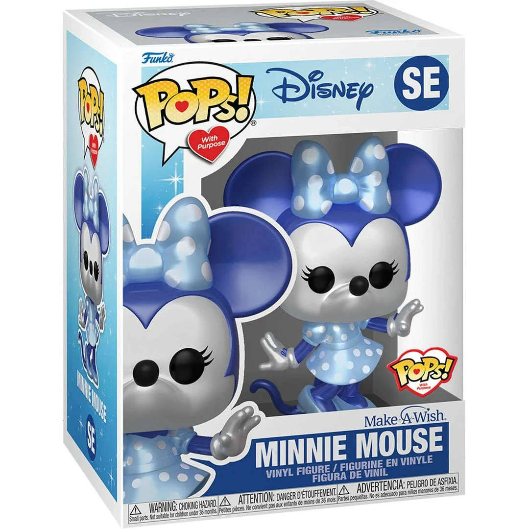Funko MINNIE MOUSE (METALLIC) MAKE-A-WISH - DISNEY 2 Funko MINNIE MOUSE (METALLIC) MAKE-A-WISH - DISNEY