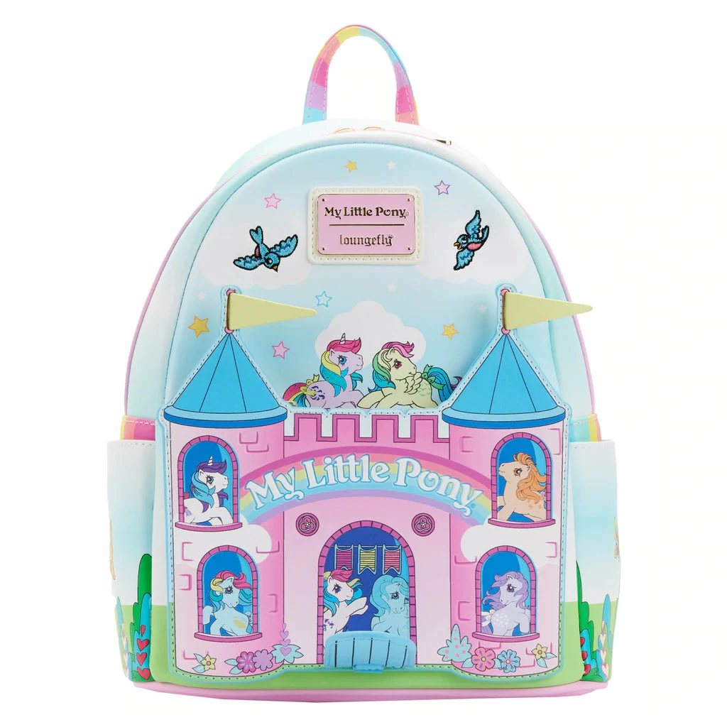 Loungefly My Little Pony Castle Mini Backpack 1 Loungefly My Little Pony Castle Mini Backpack