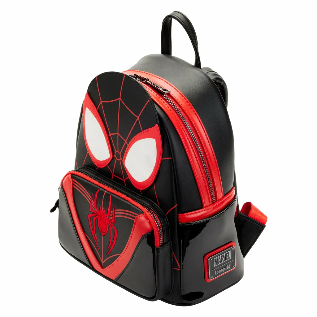 Loungefly Spider-Man Miles Morales Cosplay Mini Backpack 2 Loungefly Spider-Man Miles Morales Cosplay Mini Backpack