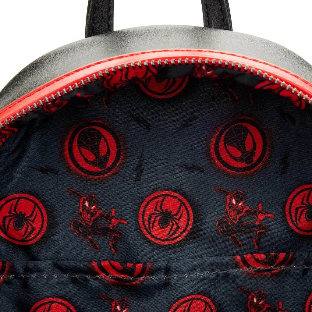 Loungefly Spider-Man Miles Morales Cosplay Mini Backpack 4 Loungefly Spider-Man Miles Morales Cosplay Mini Backpack