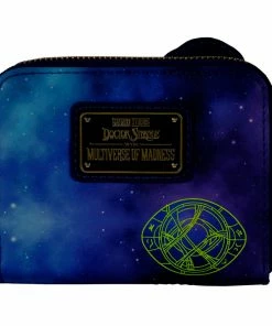 Loungefly Marvel Doctor Strange Glow In The Dark Zip Around Wallet