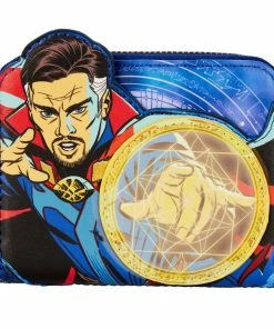 Loungefly Marvel Doctor Strange Glow In The Dark Zip Around Wallet