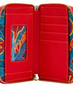 Loungefly Marvel Ms Marvel Cosplay Zip Around Wallet