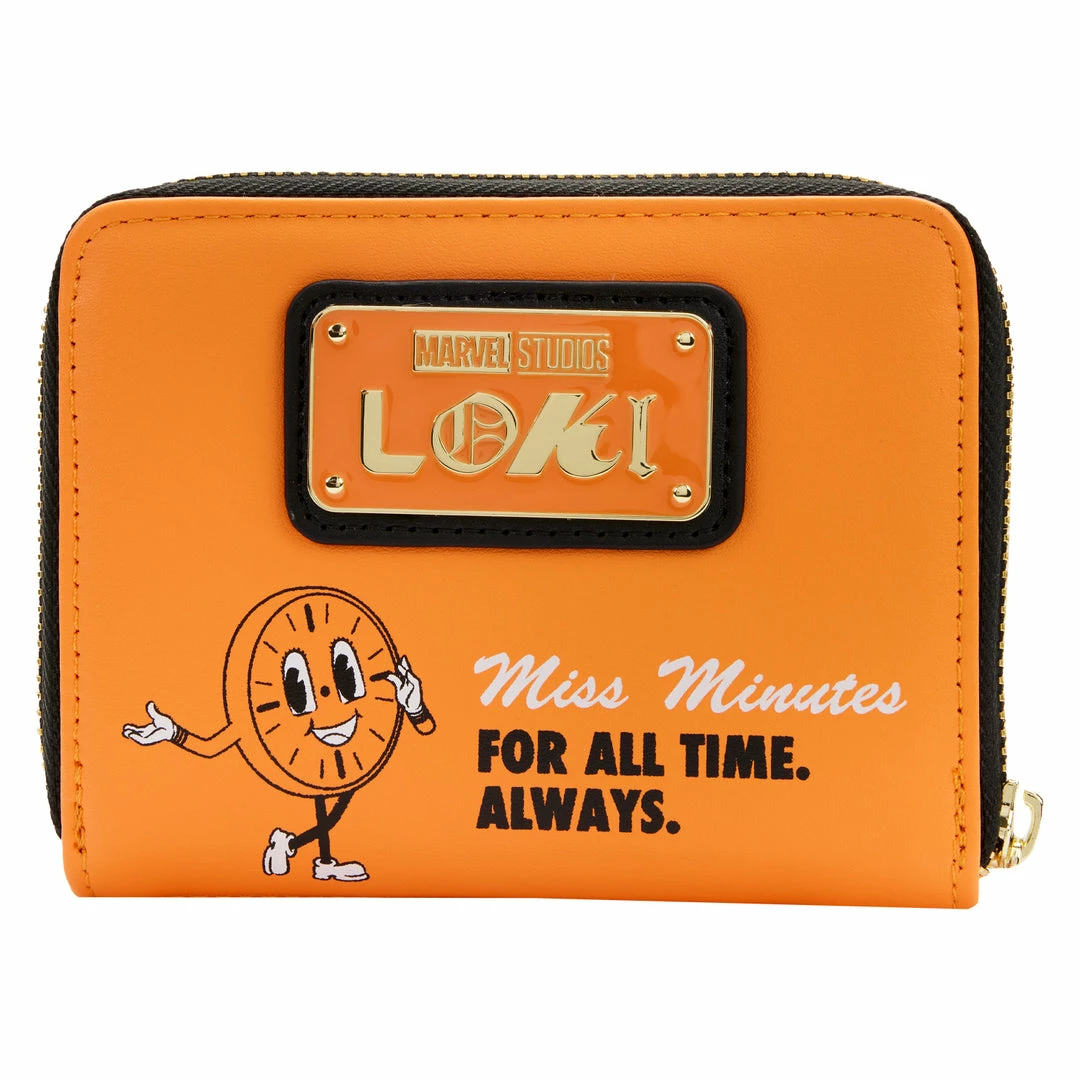 Loungefly Marvel Loki TVA Miss Minutes Zip Around Wallet 3 Loungefly Marvel Loki TVA Miss Minutes Zip Around Wallet