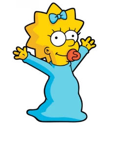 THE SIMPSONS MAGGIE SIMPSON - FiGPiN