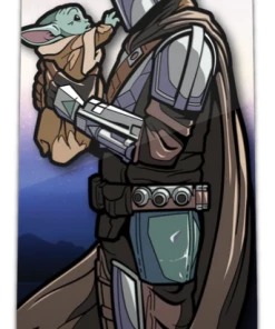 STAR WARS THE MANDALORIAN WITH GROGU - FiGPiN