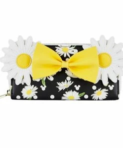 Loungefly Disney Minnie Mouse Daisies Zip Around Wallet