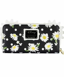 Loungefly Disney Minnie Mouse Daisies Zip Around Wallet