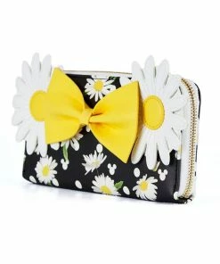 Loungefly Disney Minnie Mouse Daisies Zip Around Wallet