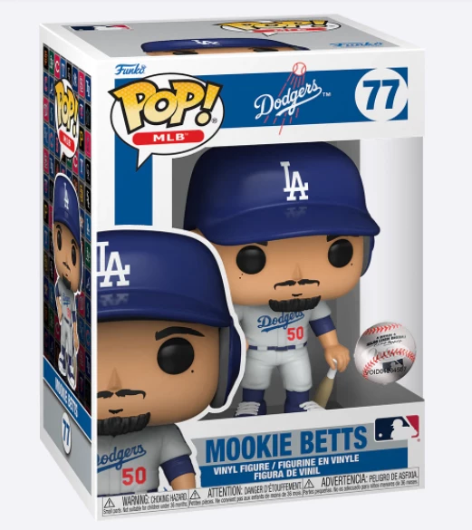 Funko MOOKIE BETTS (ALT JERSEY) - DODGERS 2 Funko MOOKIE BETTS (ALT JERSEY) - DODGERS