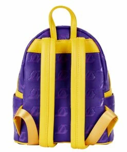 Loungefly NBA Los Angeles Lakers Logo Mini Backpack 11 Loungefly NBA Los Angeles Lakers Logo Mini Backpack