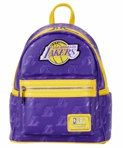 Loungefly NBA Los Angeles Lakers Logo Mini Backpack