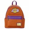 Loungefly NBA Los Angeles Lakers Basketball Logo Mini Backpack