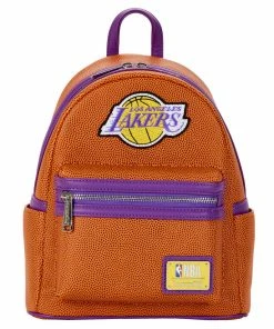 Loungefly NBA Los Angeles Lakers Basketball Logo Mini Backpack