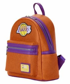 Loungefly NBA Los Angeles Lakers Basketball Logo Mini Backpack