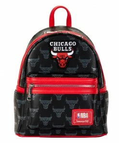 Loungefly NBA Chicago Bulls Logo Mini Backpack