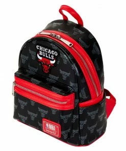 Loungefly NBA Chicago Bulls Logo Mini Backpack 8 Loungefly NBA Chicago Bulls Logo Mini Backpack