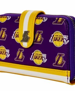Loungefly NBA Los Angeles Lakers Zip Around Wallet