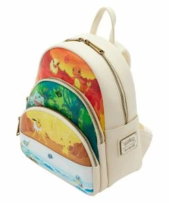 Loungefly Pokémon Elements Triple Pocket Mini Backpack