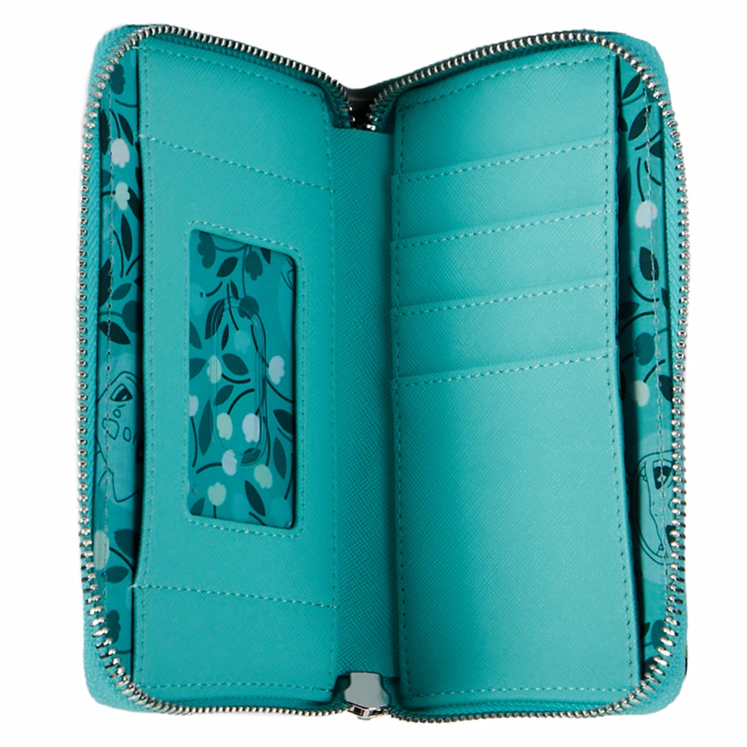 Loungefly Pokémon Bulbasaur AOP Zip Around Wallet 3 Loungefly Pokémon Bulbasaur AOP Zip Around Wallet