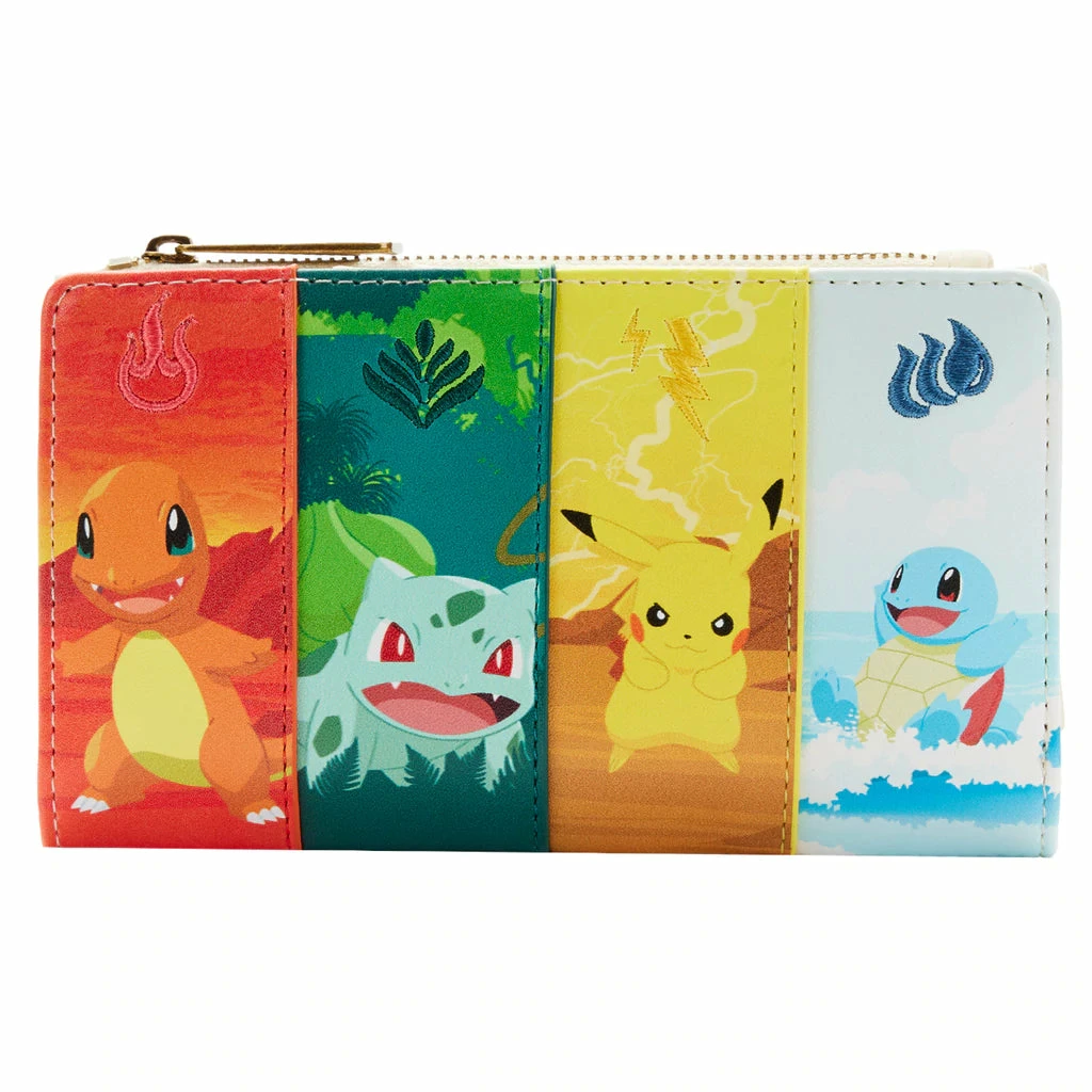 Loungefly Pokémon Elements Flap Wallet 1 Loungefly Pokémon Elements Flap Wallet