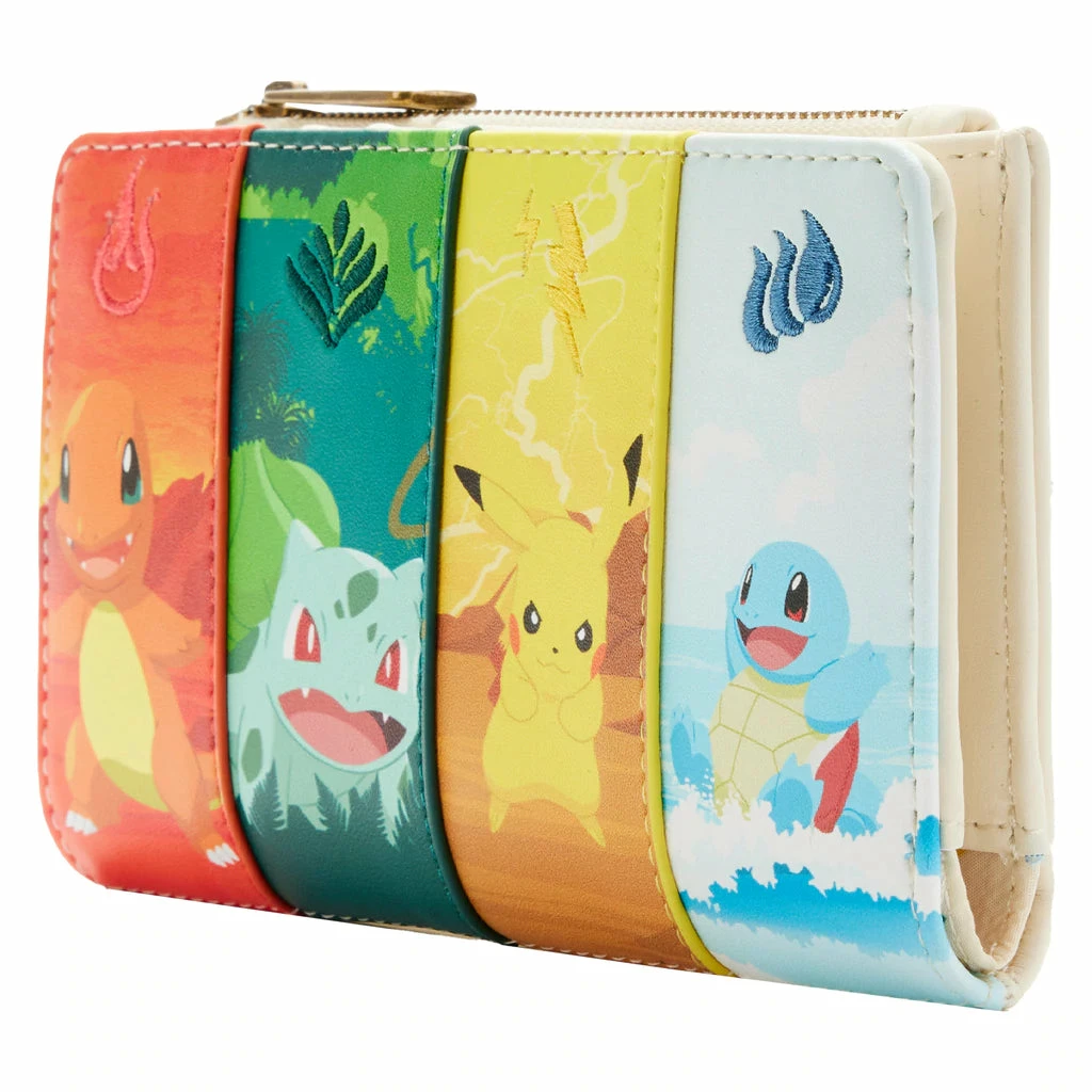 Loungefly Pokémon Elements Flap Wallet 2 Loungefly Pokémon Elements Flap Wallet
