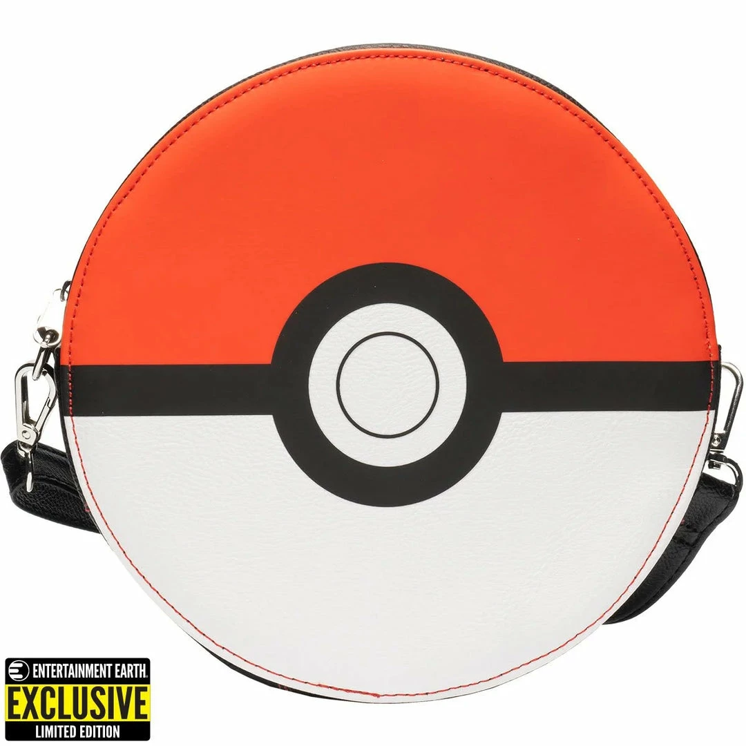 Loungefly Pokémon Poké Ball Crossbody Purse - Entertainment Earth Exclusive 1 Loungefly Pokémon Poké Ball Crossbody Purse - Entertainment Earth Exclusive